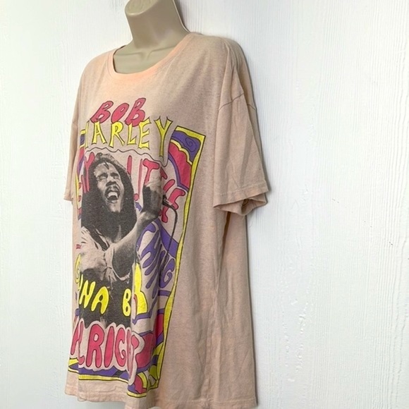 Zion - Bob Marley Every Little Thing Gonna Be Alright Oversized Graphic T S/M - Picture 5 of 10